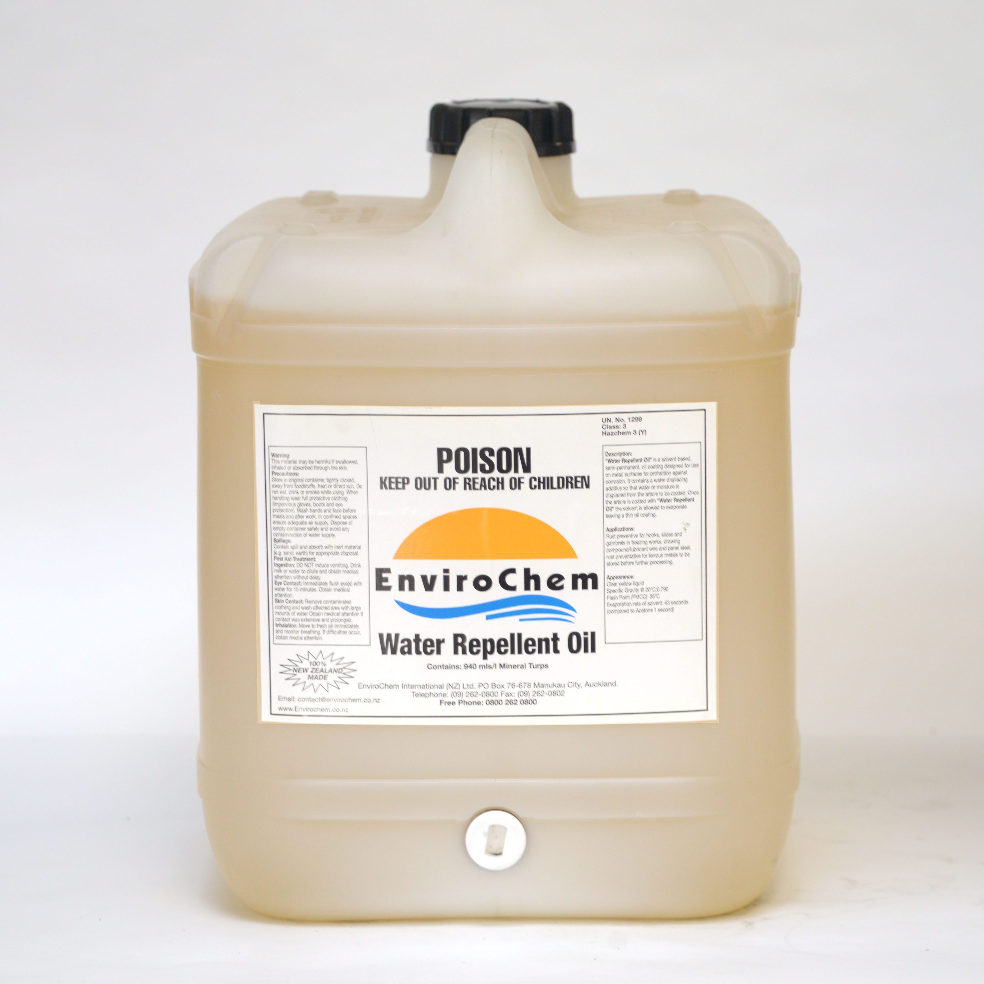 Water Repellent Oil - Enviro Chem